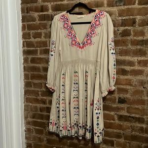 Ulla Johnson - Long Sleeve Prairie Dress